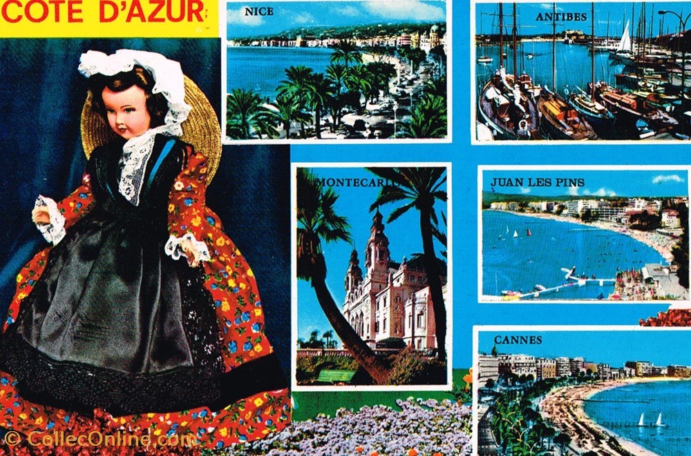 cartes postales france alpes martimes cote azur
