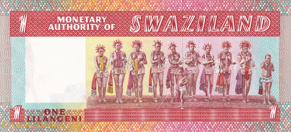 billets swaziland 1 lilangeni 1974