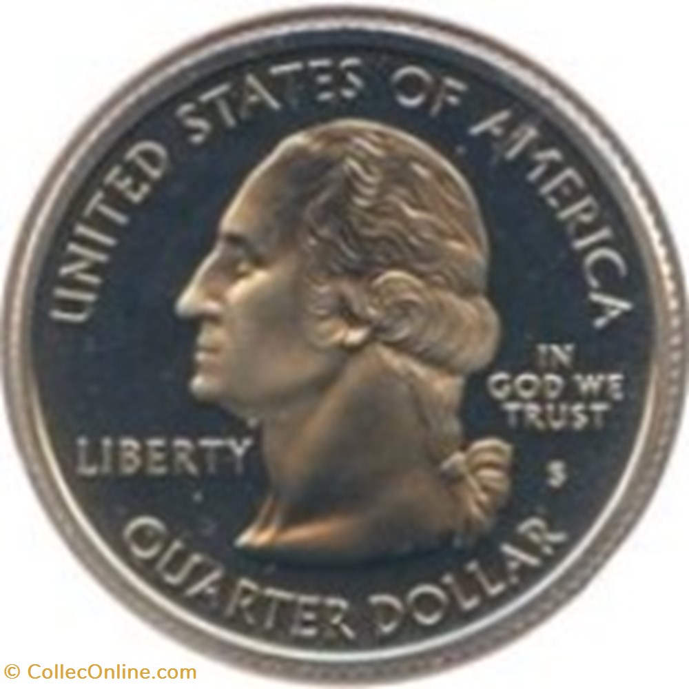 Etats Unis-¼ Dollar "Quarter Nevada 2006 P monnaies monde etats unis dollar quarter nevada 2006 p