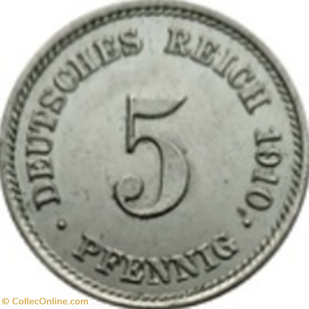 5 Pfennig Empire Allemagne 1902 (A) monnaies monde 5 pfennig empire allemagne 1902 a