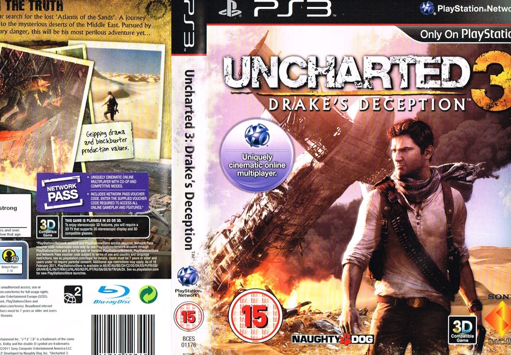 jeux videos consoles uncharted 3