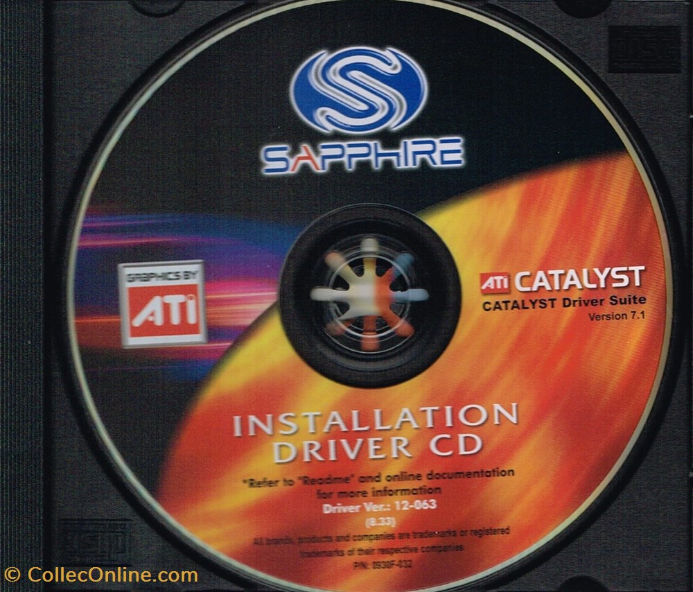 ATI sapphire V12-063 informatique logiciels ati sapphire v12 063