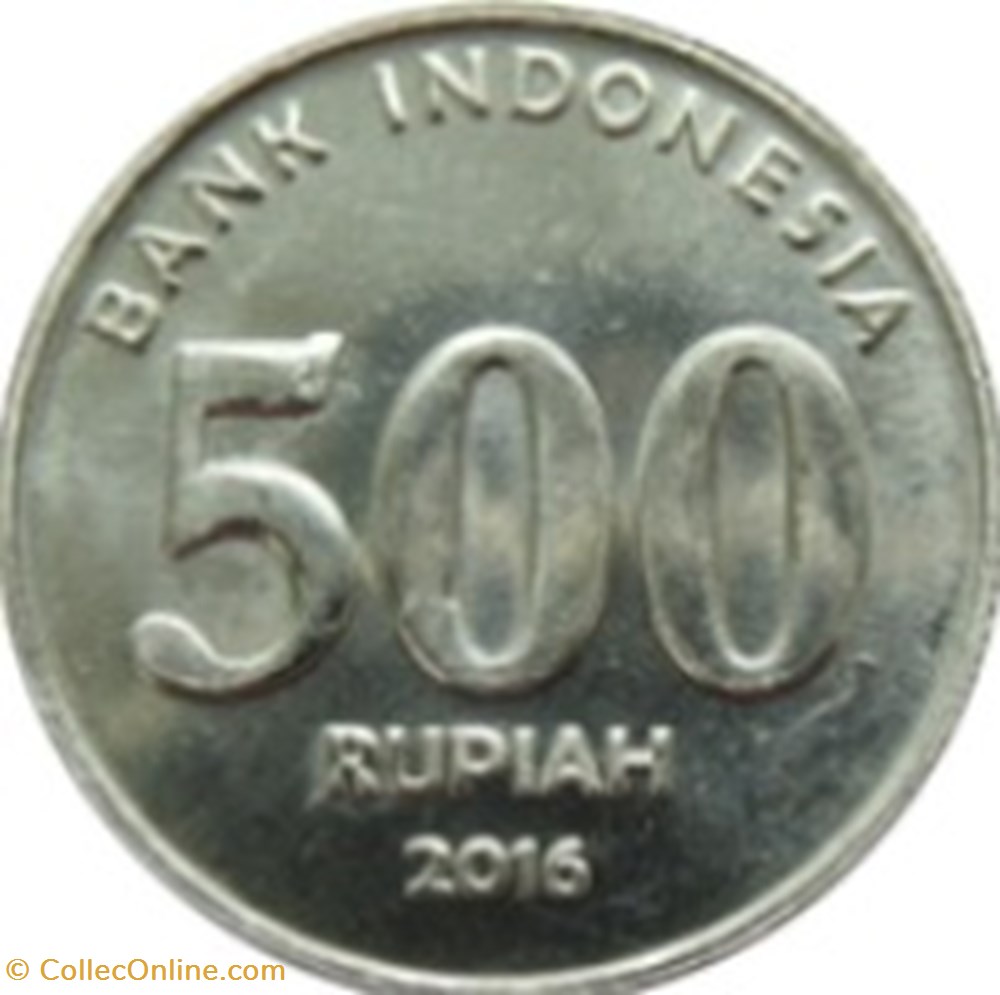 500 rupiah Indonésie 2016 monnaies monde 500 rupiah indonesie 2016