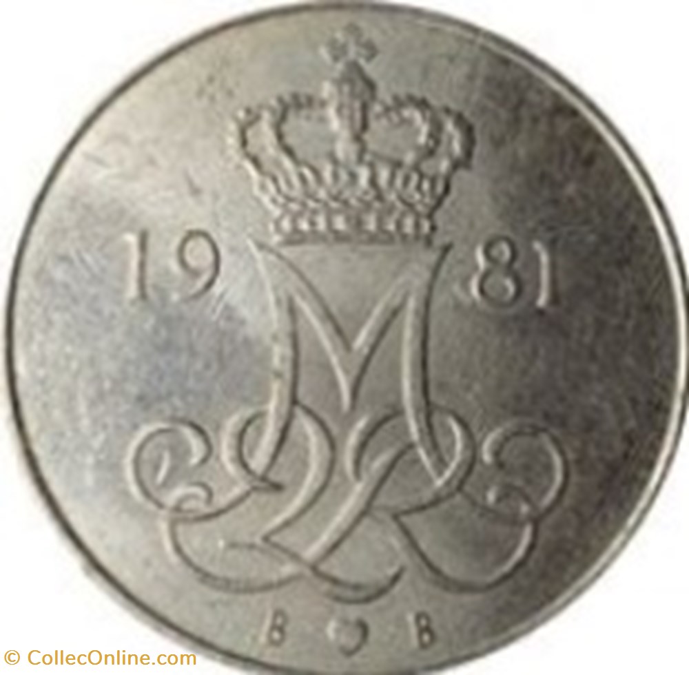 10 øre - Margrethe II Danemark 1975 monnaies monde 10 re margrethe ii danemark 1975