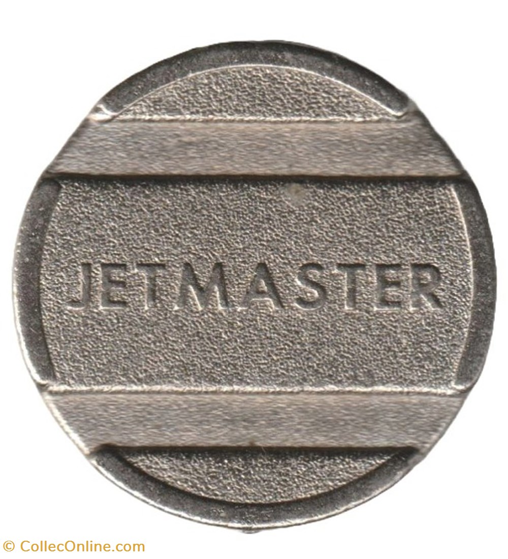 Belgique-Car Wash Token - Jetmaster monnaies paranumismatique jetons poids belgique car wash token jetmaster