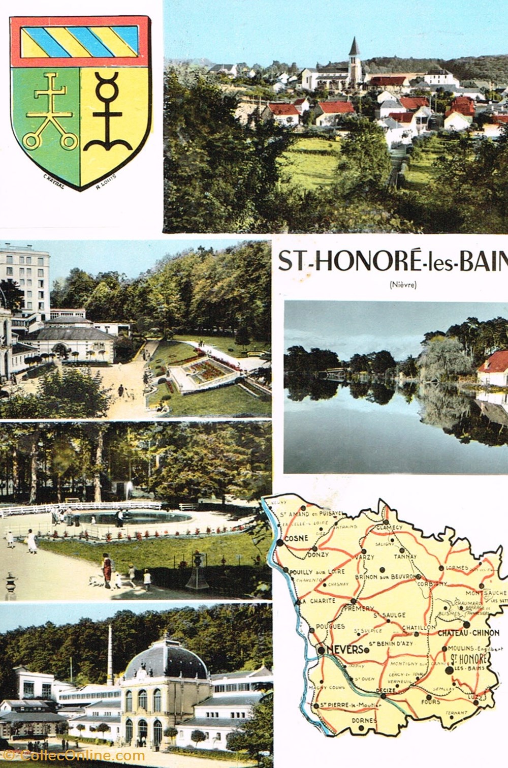 France-Nièvre-ST Honoré les Bains cartes postales france nievre st honore les bains