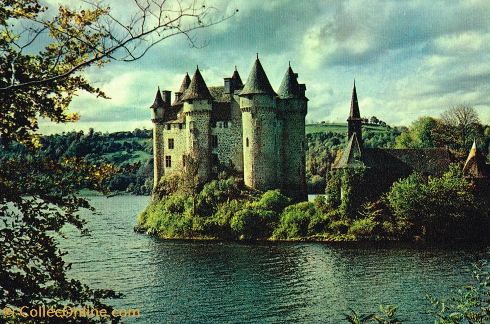 France-Corrèze-Bort les Orgues-Le château de Val cartes postales france correze bort les orgues le chateau de val