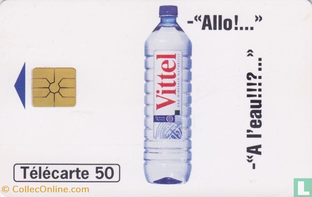 France- Vittel- Gemplus 01.2 divers telecartes cartes telephoniques france vittel gemplus 01 2