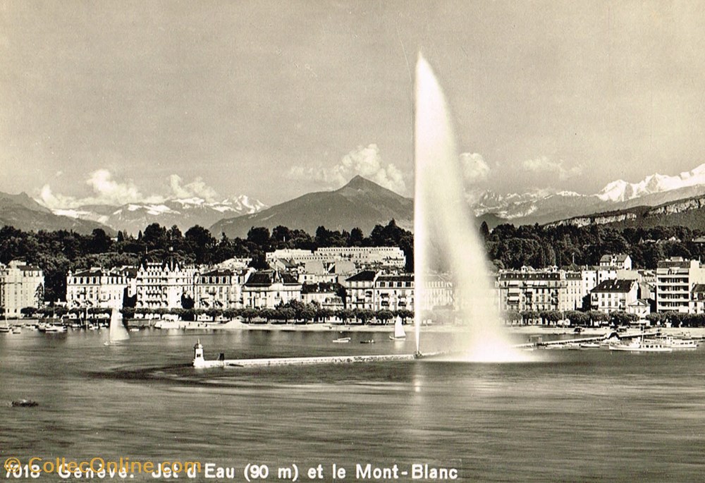 cartes postales suisse geneve