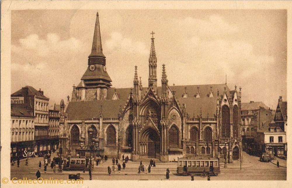 cartes postales roubaix eglise saint martin