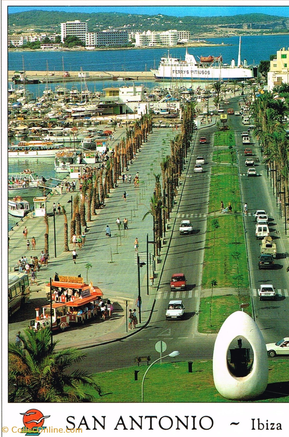 cartes postales espagne ibiza san antonio