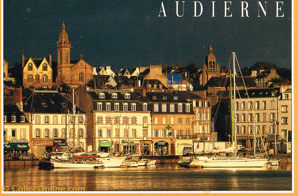 France-Finistère-Audierne-Le port de plaisance cartes postales france finistere audierne le port de plaisance