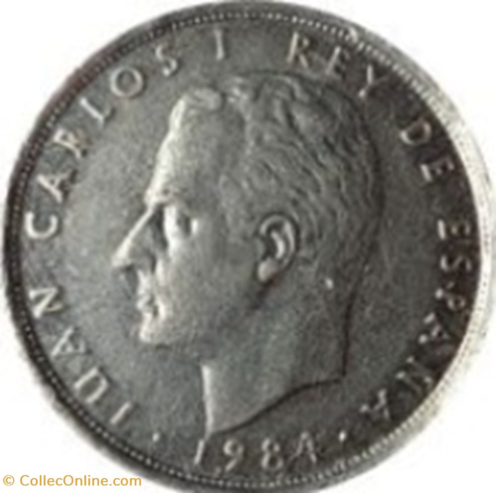 10 pesetas modèle Diez Espagne 1983 monnaies monde 10 pesetas modele diez espagne 1983