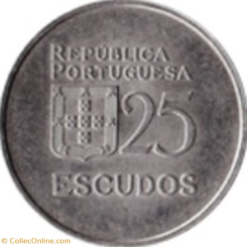 25 Escudos Portugal 1980 monnaies monde 25 escudos portugal 1980