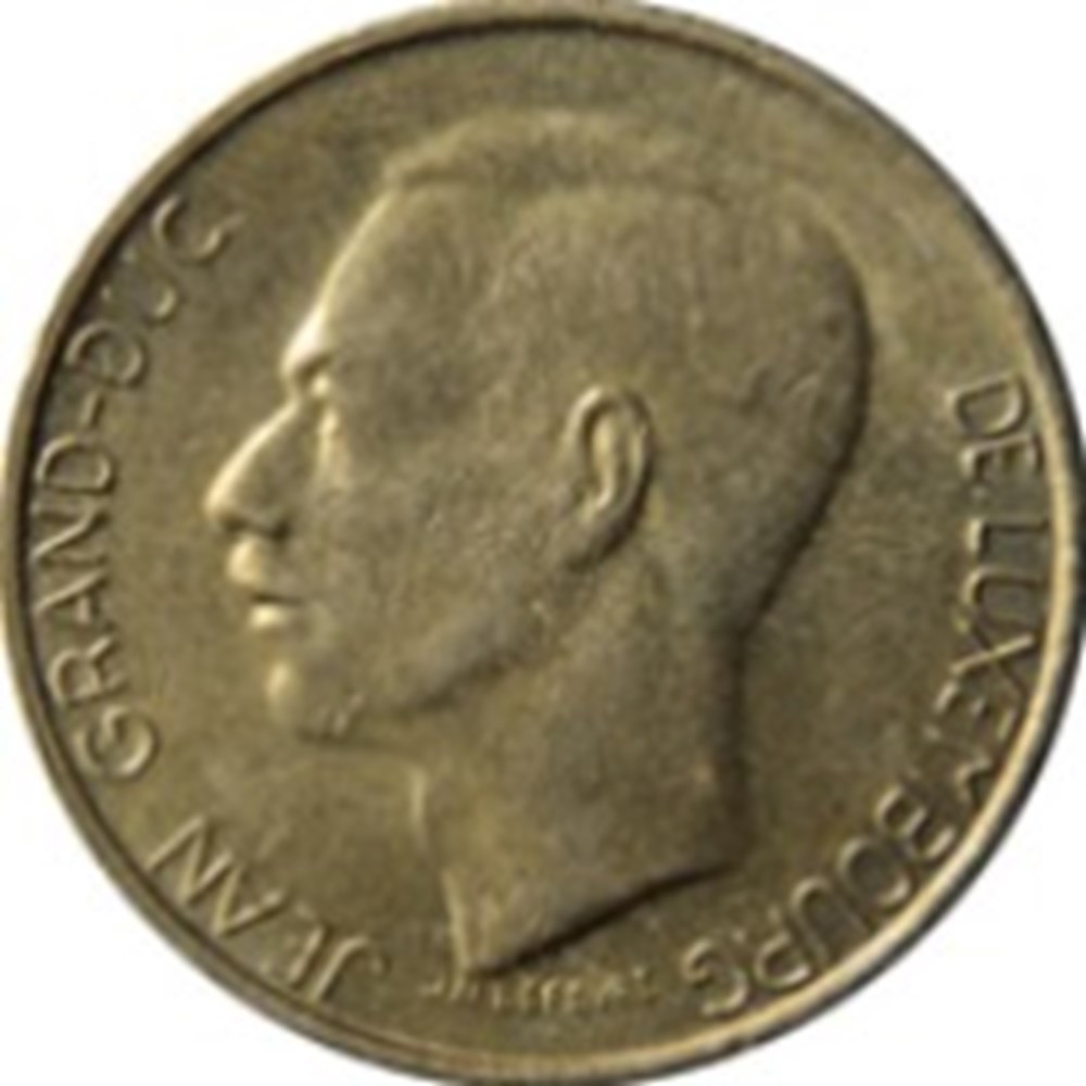 5 Francs Duché du Luxembourg 1986 monnaies monde 5 francs duche du luxembourg 1986