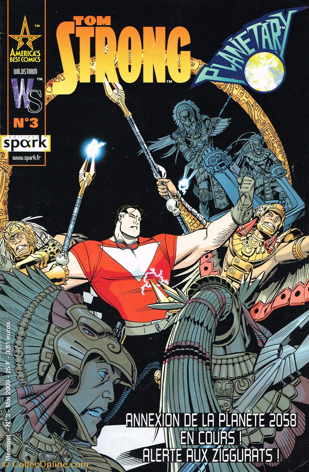 Tom Strong VF 2000-Tome 3 livres bd revues comics tom strong vf 2000 tome 3