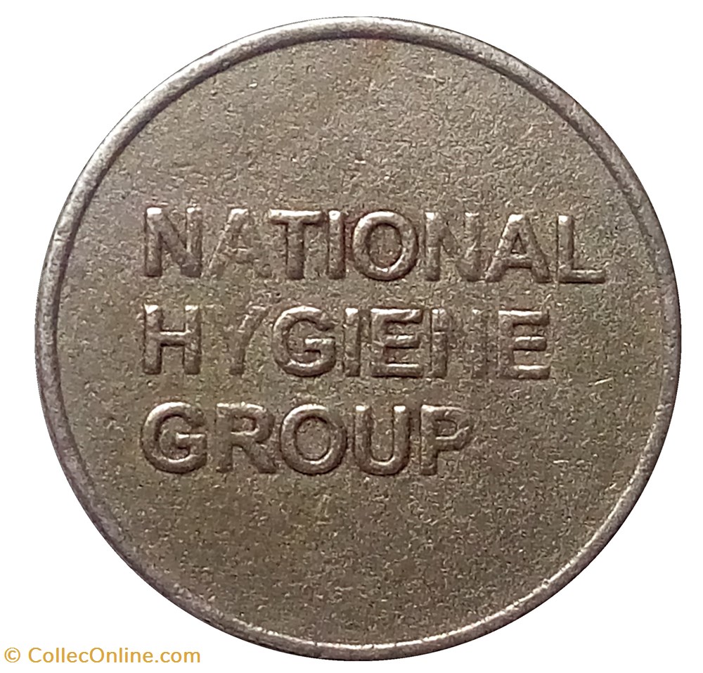 Belgique-Jeton - National Hygiène Group monnaies paranumismatique jetons poids belgique jeton national hygiene group