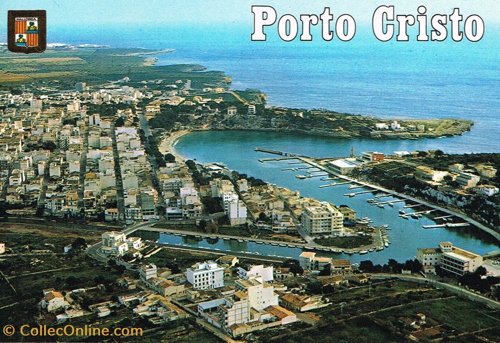 Espagne-Porto Cristo-Vue Aérienne cartes postales espagne porto cristo vue aerienne