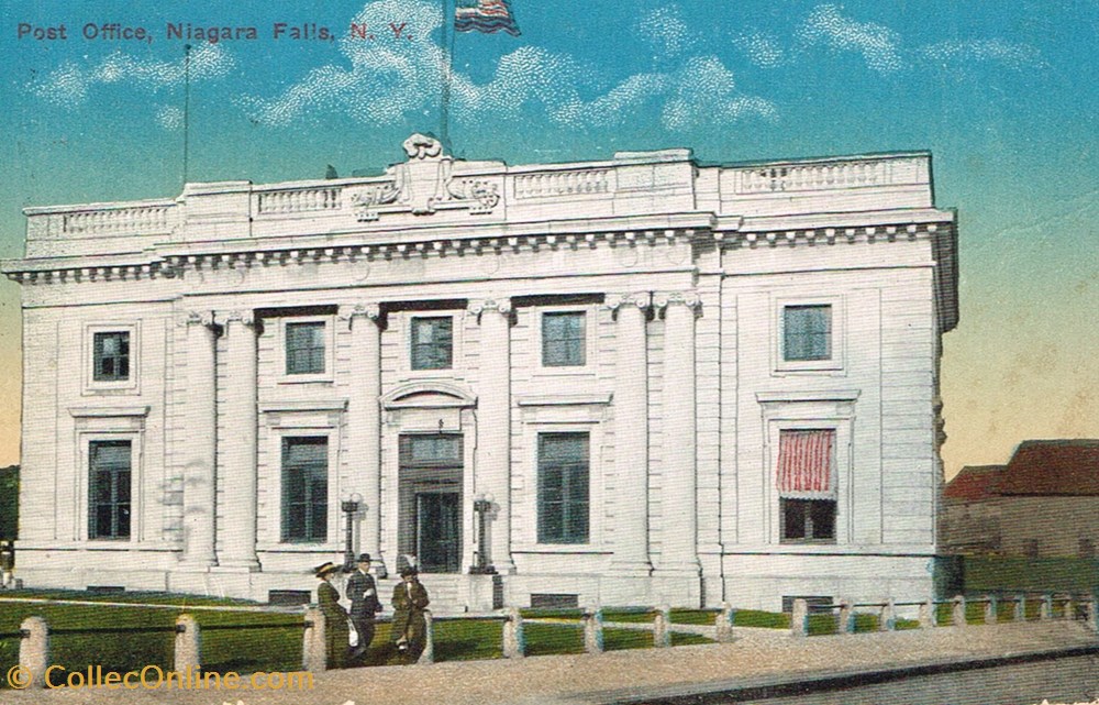 Etats Unis- New York -Niagara Falls-Post Office cartes postales etats unis new york niagara falls post office