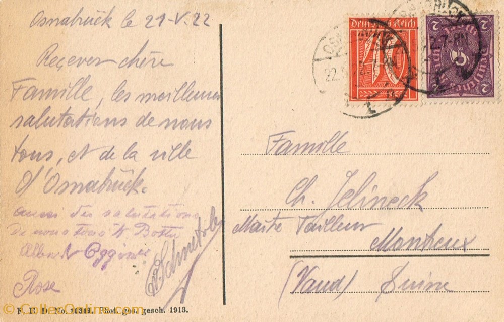 Allemagne-Onasbrück cartes postales allemagne onasbruck