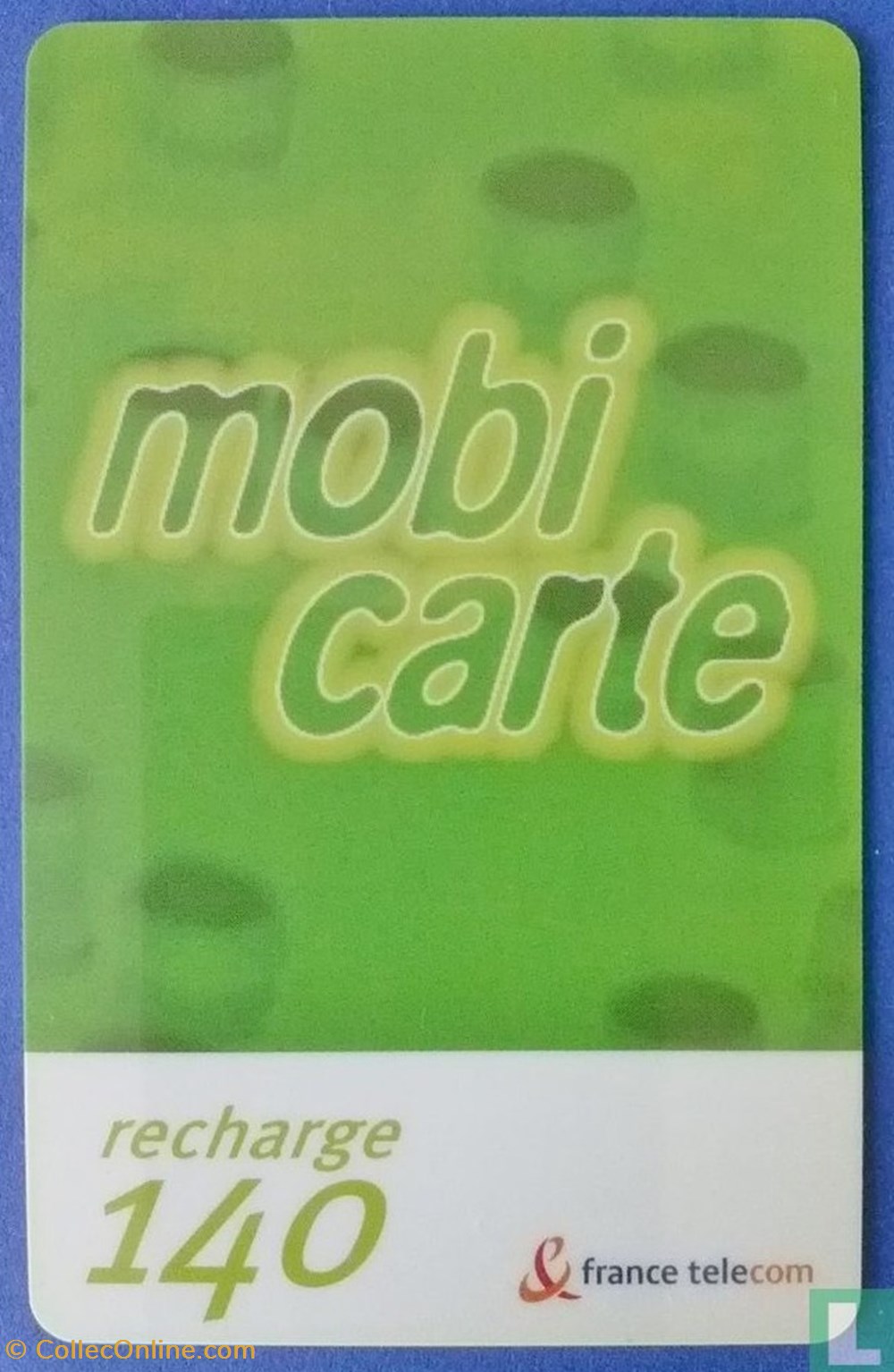 France-Mobicarte 140 divers telecartes cartes telephoniques france mobicarte 140