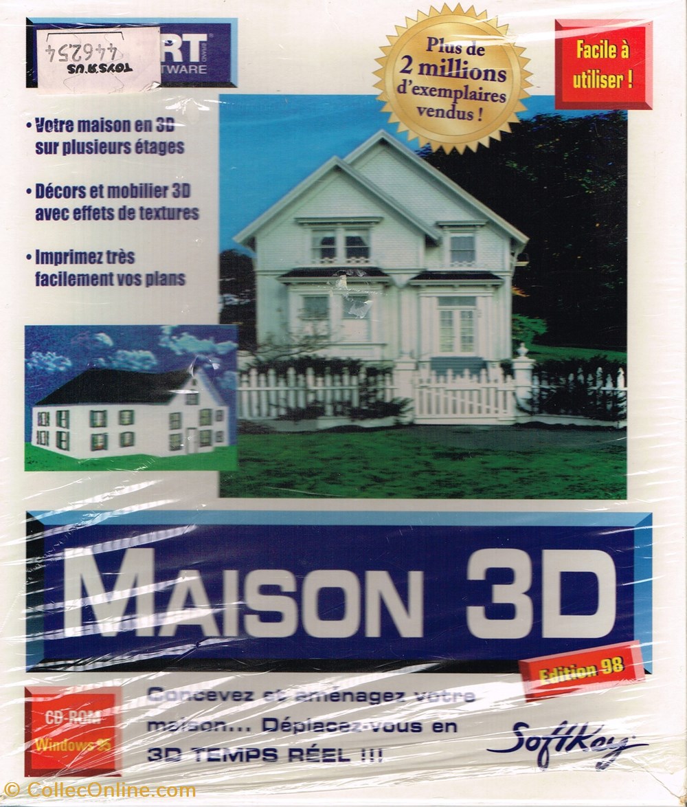 Maison 3D Softkey informatique logiciels maison 3d softkey