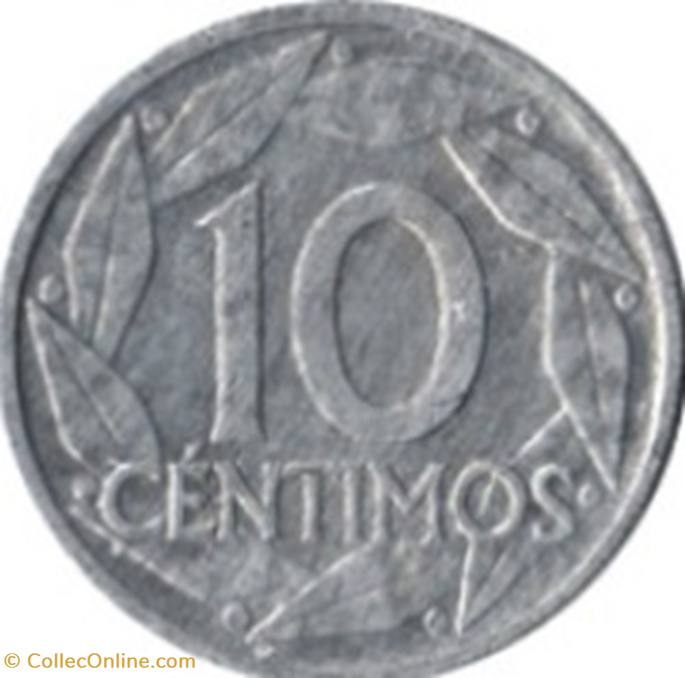 10 centimos Franco Espagne 1959 monnaies monde 10 centimos franco espagne 1959