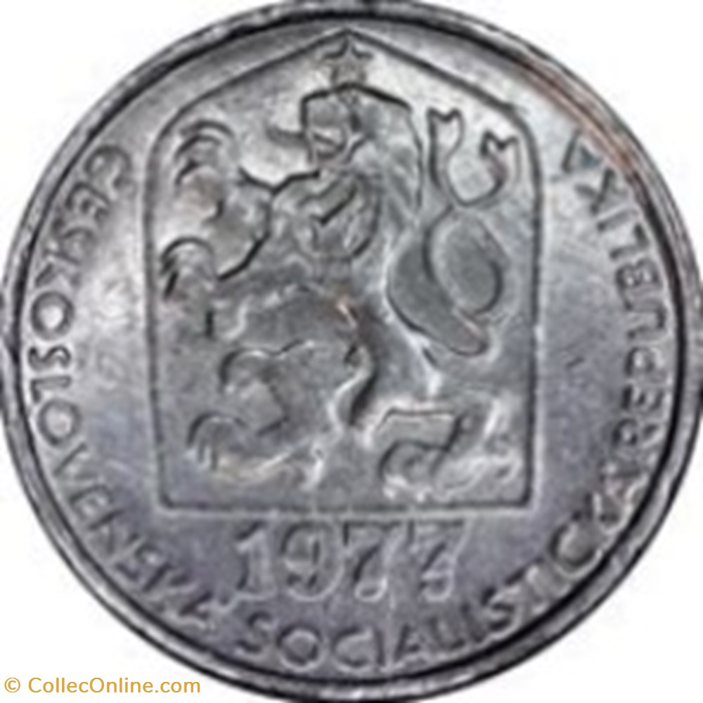 5 haléřů Tchécoslovaquie 1979 monnaies monde 5 haleru tchecoslovaquie 1979