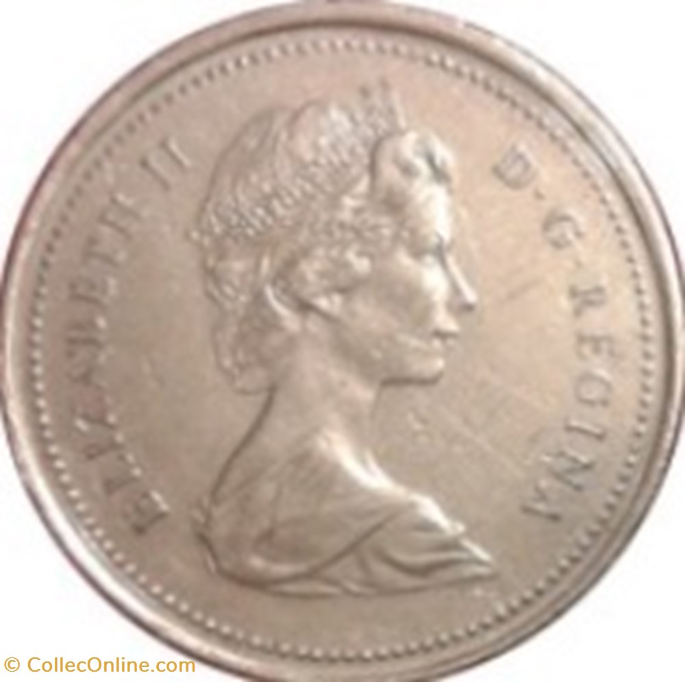 25 cents - Élisabeth II Centenaire de la Gendarmerie Royale du Canada 1973 monnaies monde 25 cents elisabeth ii centenaire de la gendarmerie royale du canada 1973