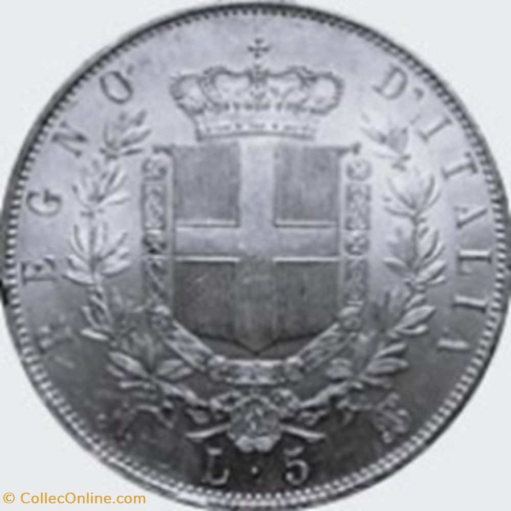 5 lires Victor-Emmanuel II 1872 MB monnaies monde italie 5 lires victor emmanuel ii 1872 mb