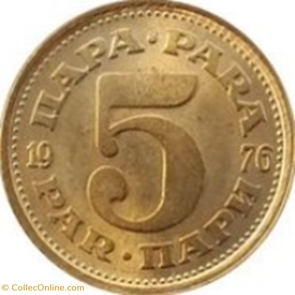 5 para Yougoslavie 1965 monnaies monde 5 para yougoslavie 1965