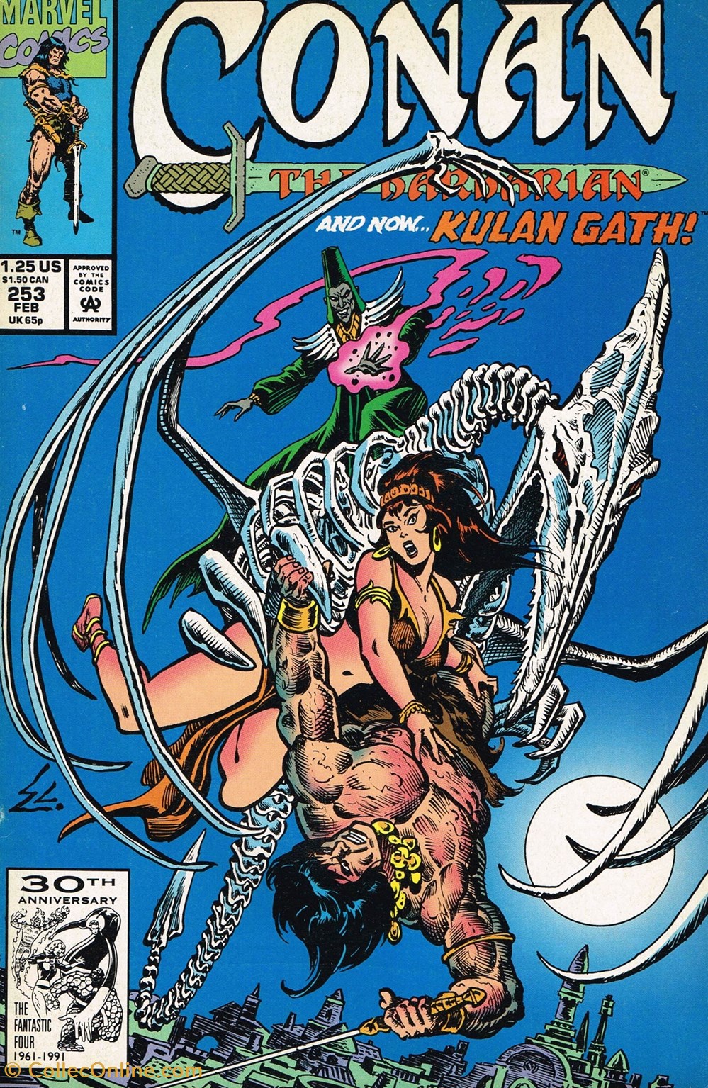 Conan The BARBARIAN VO 1992-N°253 livres bd revues comics conan the barbarian vo 1992 n 253