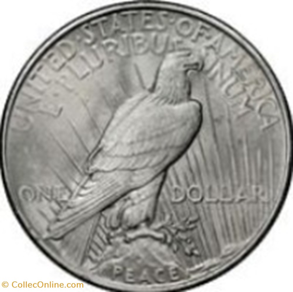 Etats Unis-1 dollar "Peace Dollar" 1922 monnaies monde etats unis 1 dollar peace dollar 1922