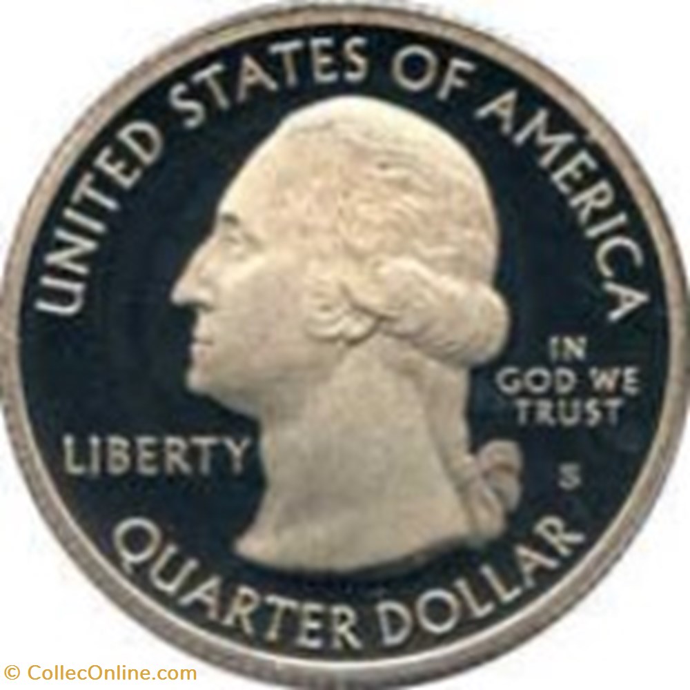 monnaies monde etats unis dollar washington quarter kisatchie national forest 2015 p