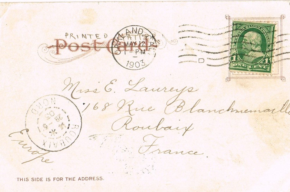 cartes postales etats unis oakland washington street