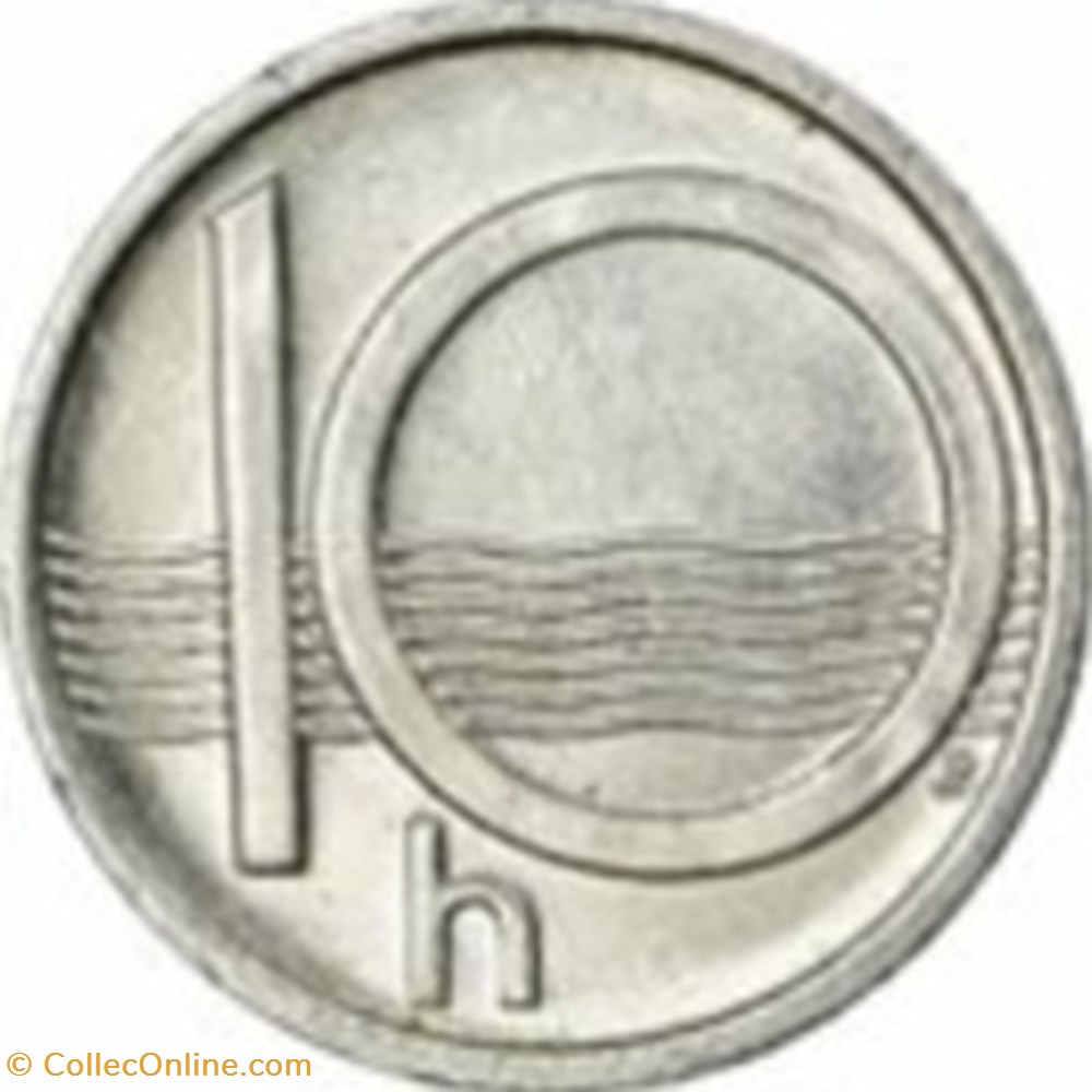10 Haleru Tchécoslovaquie 1994 monnaies monde 10 haleru tchecoslovaquie 1994