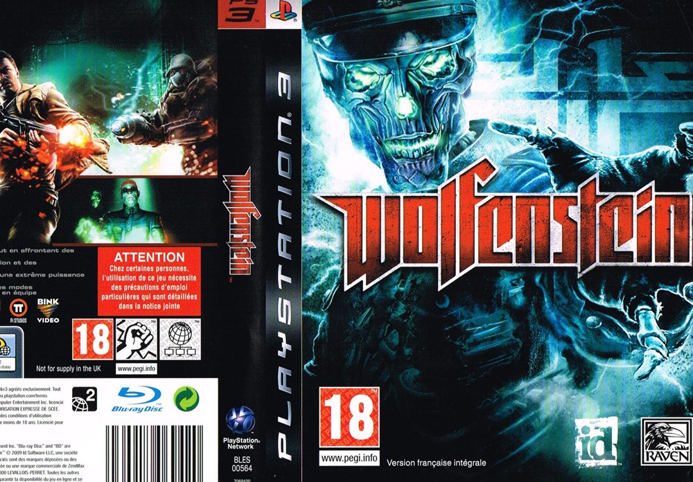Wolfenstein jeux videos consoles wolfenstein