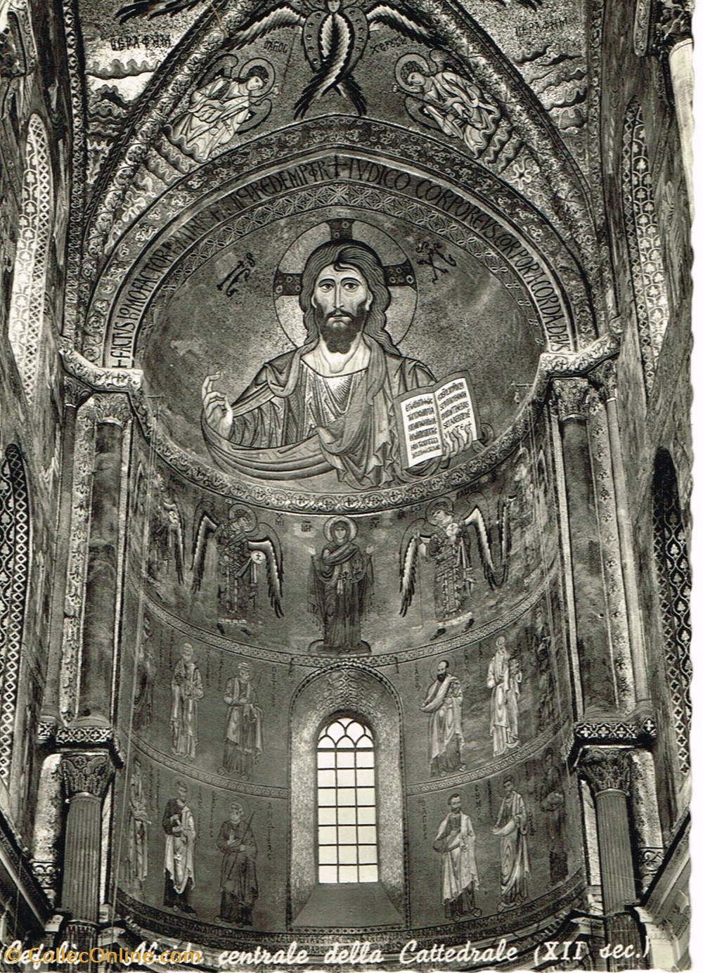 Italie-Cefalu-Cathédrale cartes postales italie cefalu cathedrale