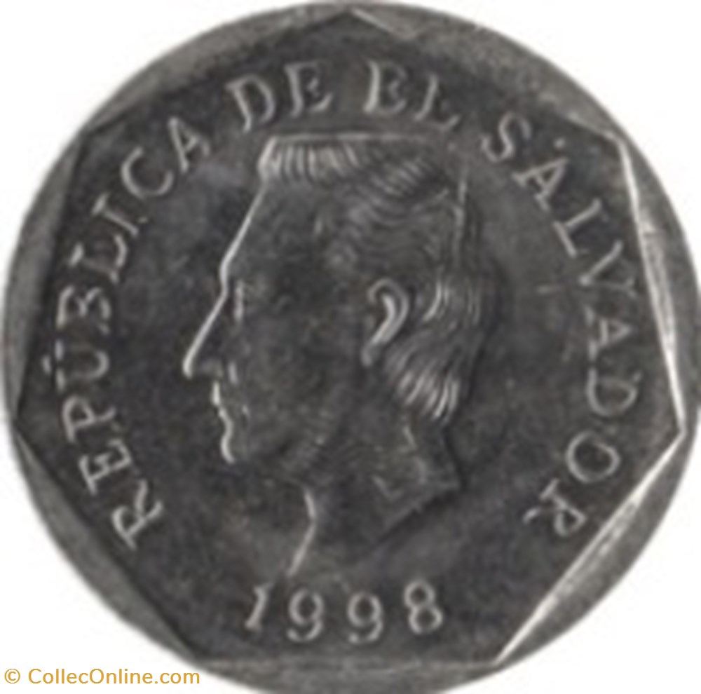 10 centavos Salvador 1995 monnaies monde 10 centavos salvador 1995