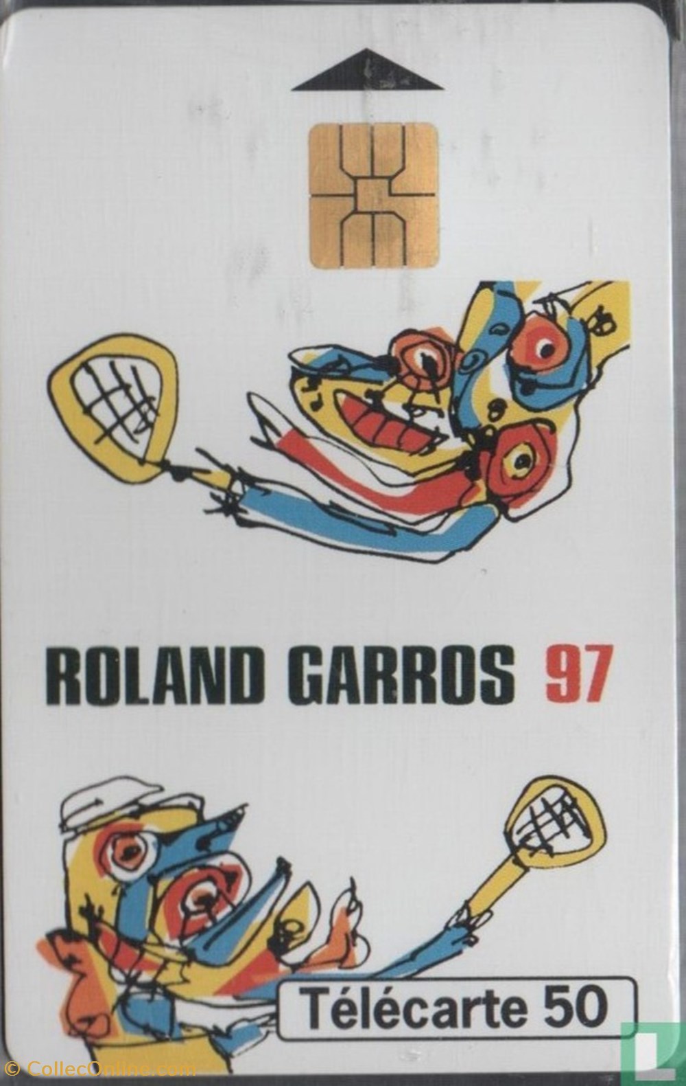 divers telecartes cartes telephoniques france roland garros 97 solaique 03 1990
