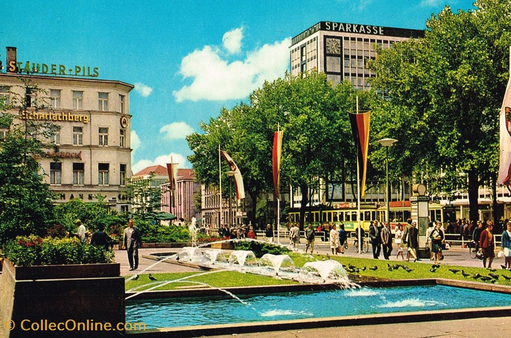 cartes postales allemagne duisbourg wasserspiele