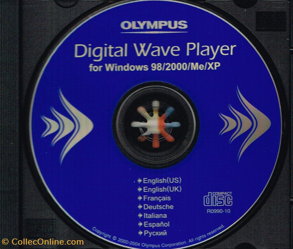 Olympus Digital Wave Player Windows 98/2000/ME/XP informatique logiciels olympus digital wave player windows 98 2000 me xp