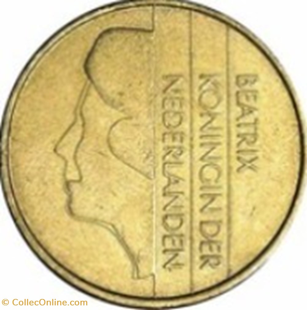 5 Gulden Pays-Bas 1991 monnaies monde 5 gulden pays bas 1991