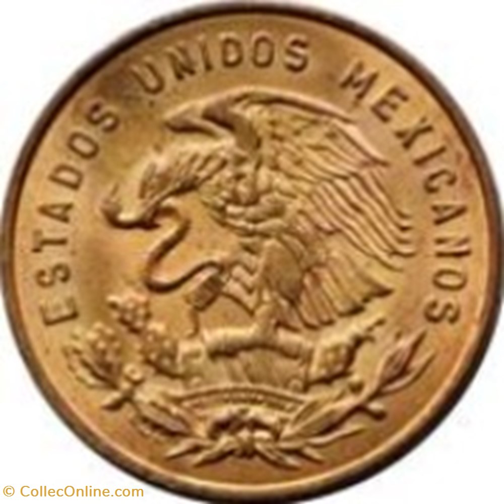 monnaies monde 5 centavos mexique 1969