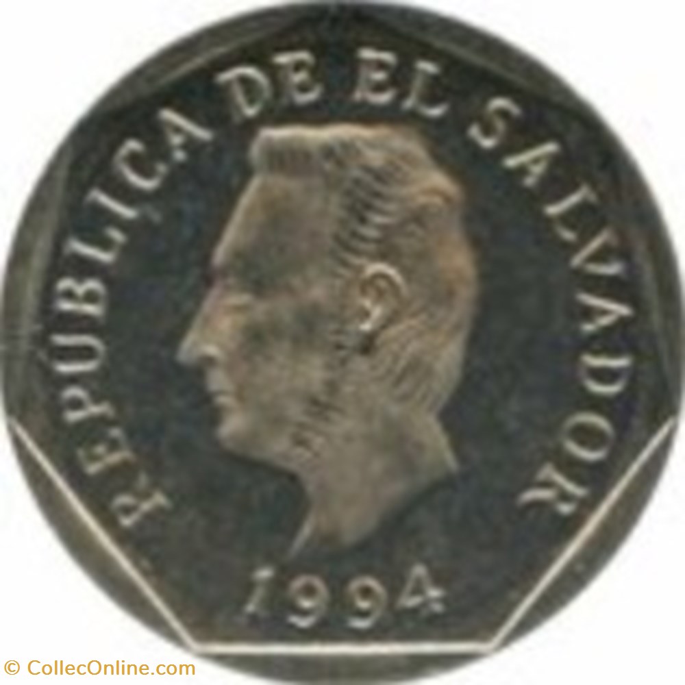 5 centavos Salvador 1994 monnaies monde 5 centavos salvador 1994