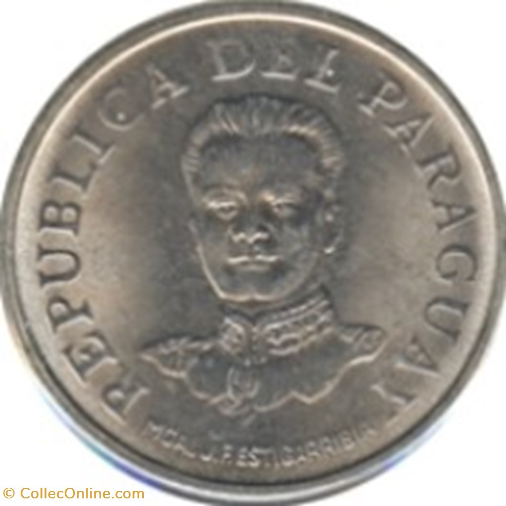 50 guaranies 1975 Paraguay monnaies monde 50 guaranies 1975 paraguay