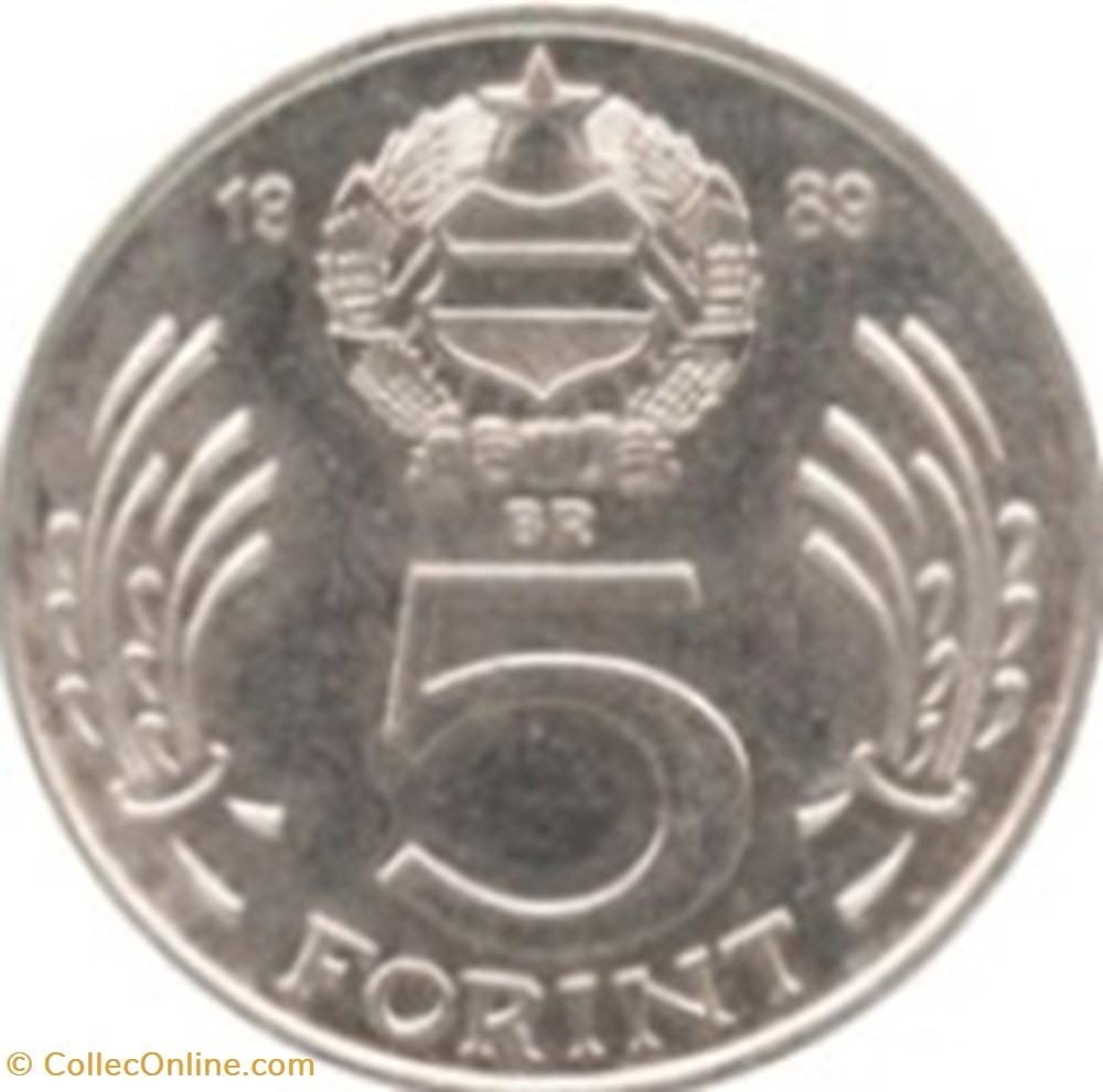 5 forint Kossuth Hongrie 1984 monnaies monde 5 forint kossuth hongrie 1984