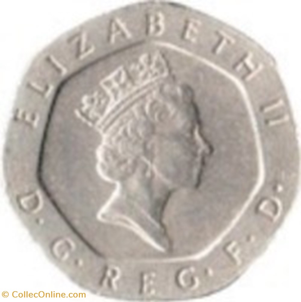 20 Pence Angleterre Elizabeth II 1993 monnaies monde royaume uni 20 pence angleterre elizabeth ii 1993
