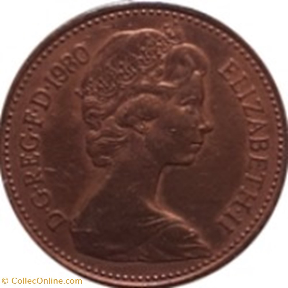 1 New Penny Angleterre Elizabeth II 1976 monnaies monde royaume uni 1 new penny angleterre elizabeth ii 1976