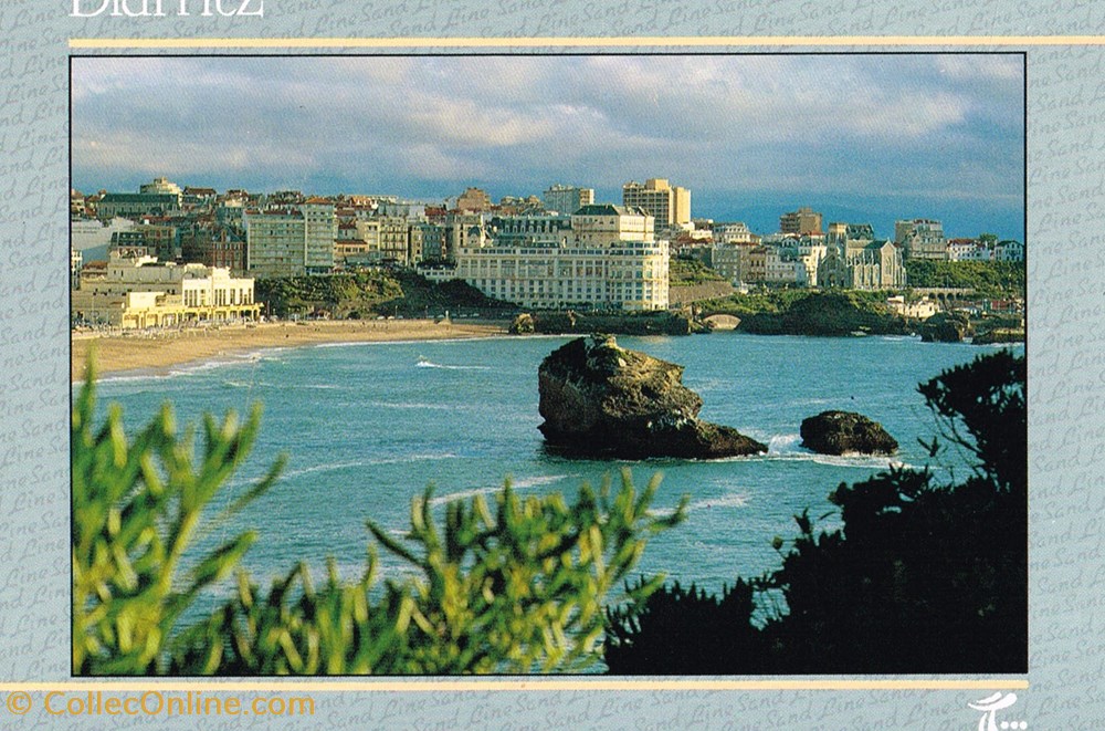 cartes postales france pyrenees atlantique biarritz